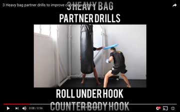 3 Heavy Bag Drills To Improve Counter Punching
