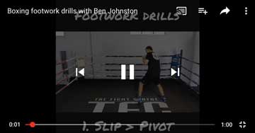 4 Boxing Footwork Drills